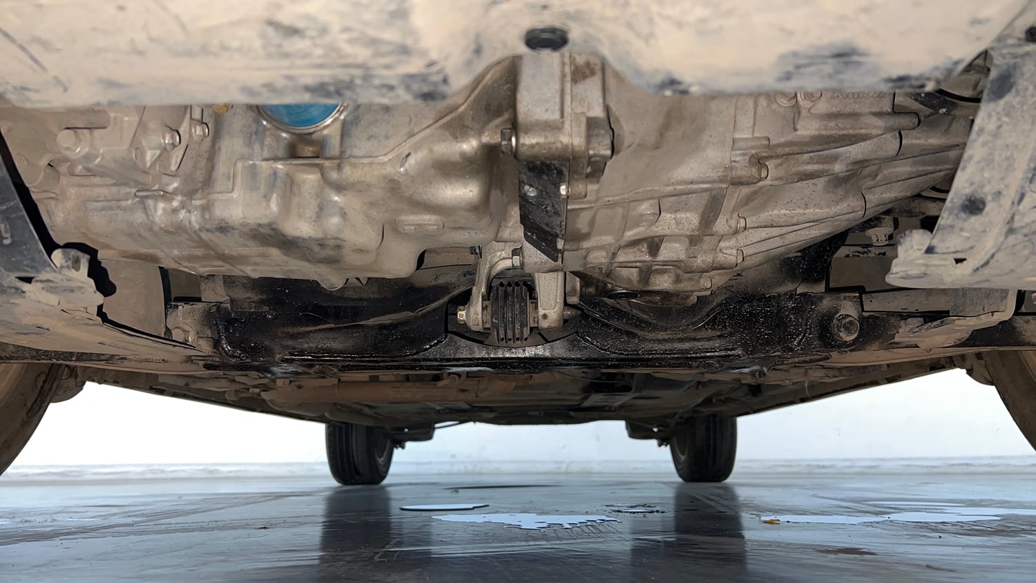 Used 2022 Honda WR-V VX MT Petrol Petrol Manual extra FRONT LEFT UNDERBODY VIEW