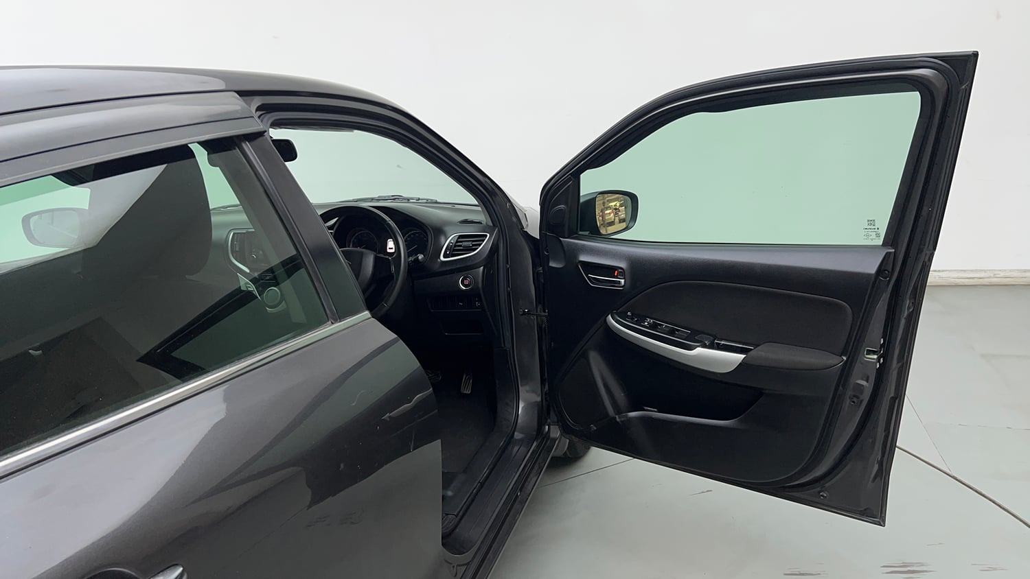 Used 2018 Maruti Suzuki Baleno Zeta 1.2 AT Petrol Automatic interior RIGHT FRONT DOOR OPEN VIEW