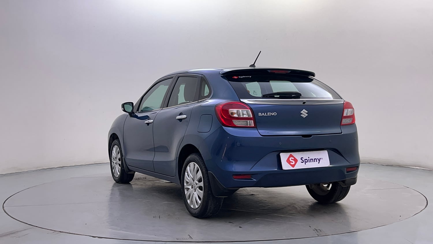 Used 2016 Maruti Suzuki Baleno Alpha 1.2 Petrol Manual exterior LEFT REAR CORNER VIEW
