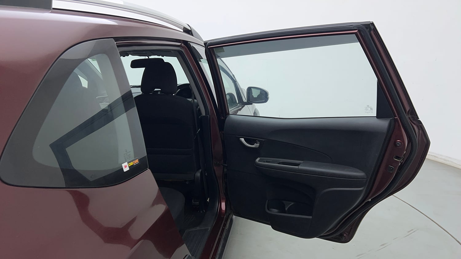 Used 2016 Honda BR-V V CVT Petrol Petrol Automatic interior RIGHT REAR DOOR OPEN VIEW