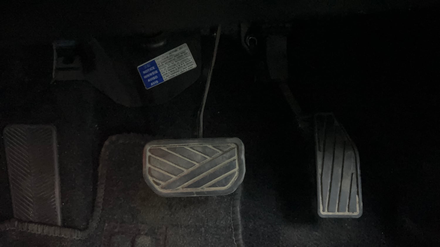 Used 2021 Maruti Suzuki Baleno Zeta Automatic Petrol Automatic interior PEDALS VIEW