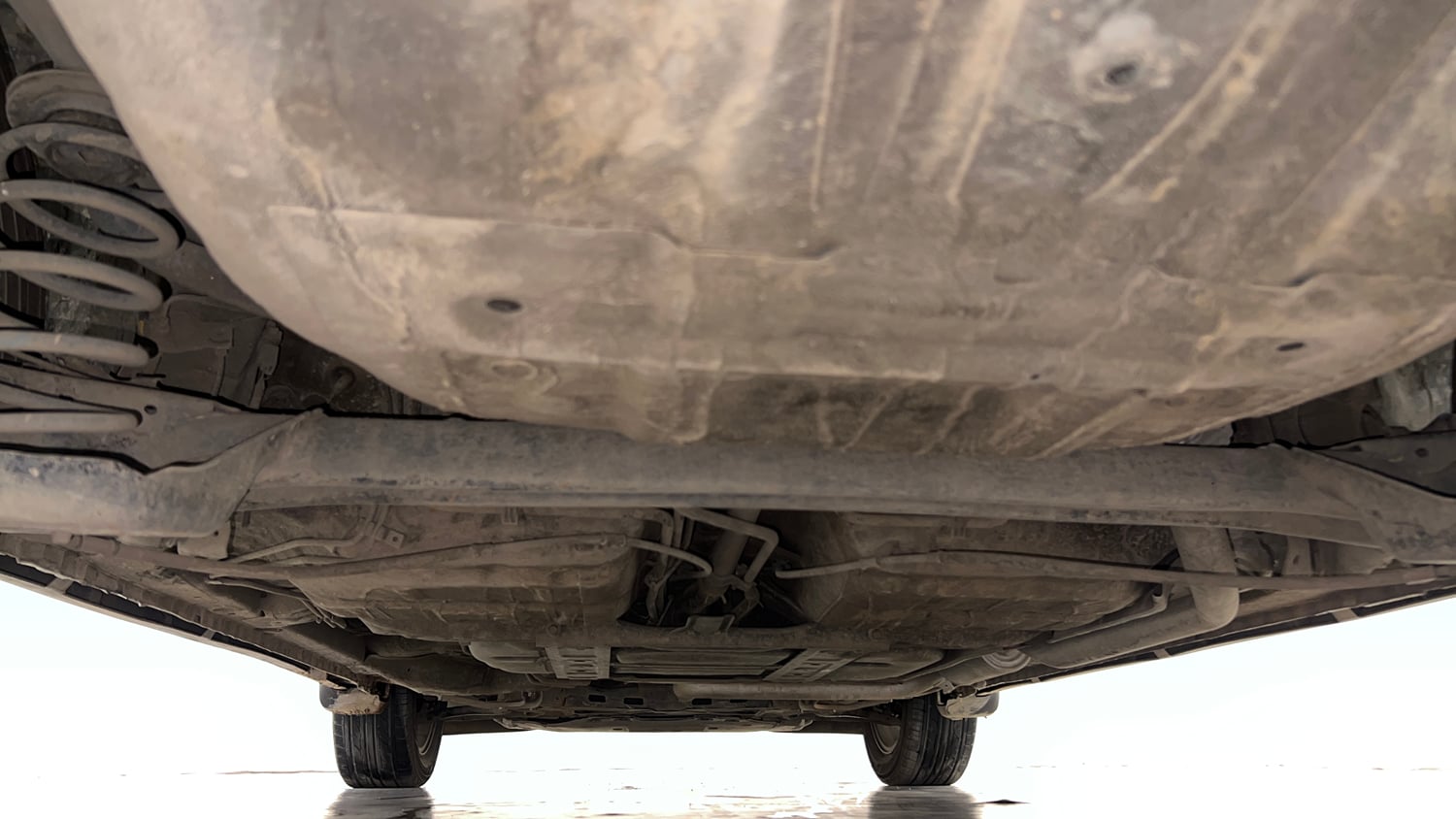 Used 2017 Honda WR-V VX MT Diesel Diesel Manual extra REAR UNDERBODY VIEW (TAKEN FROM REAR)