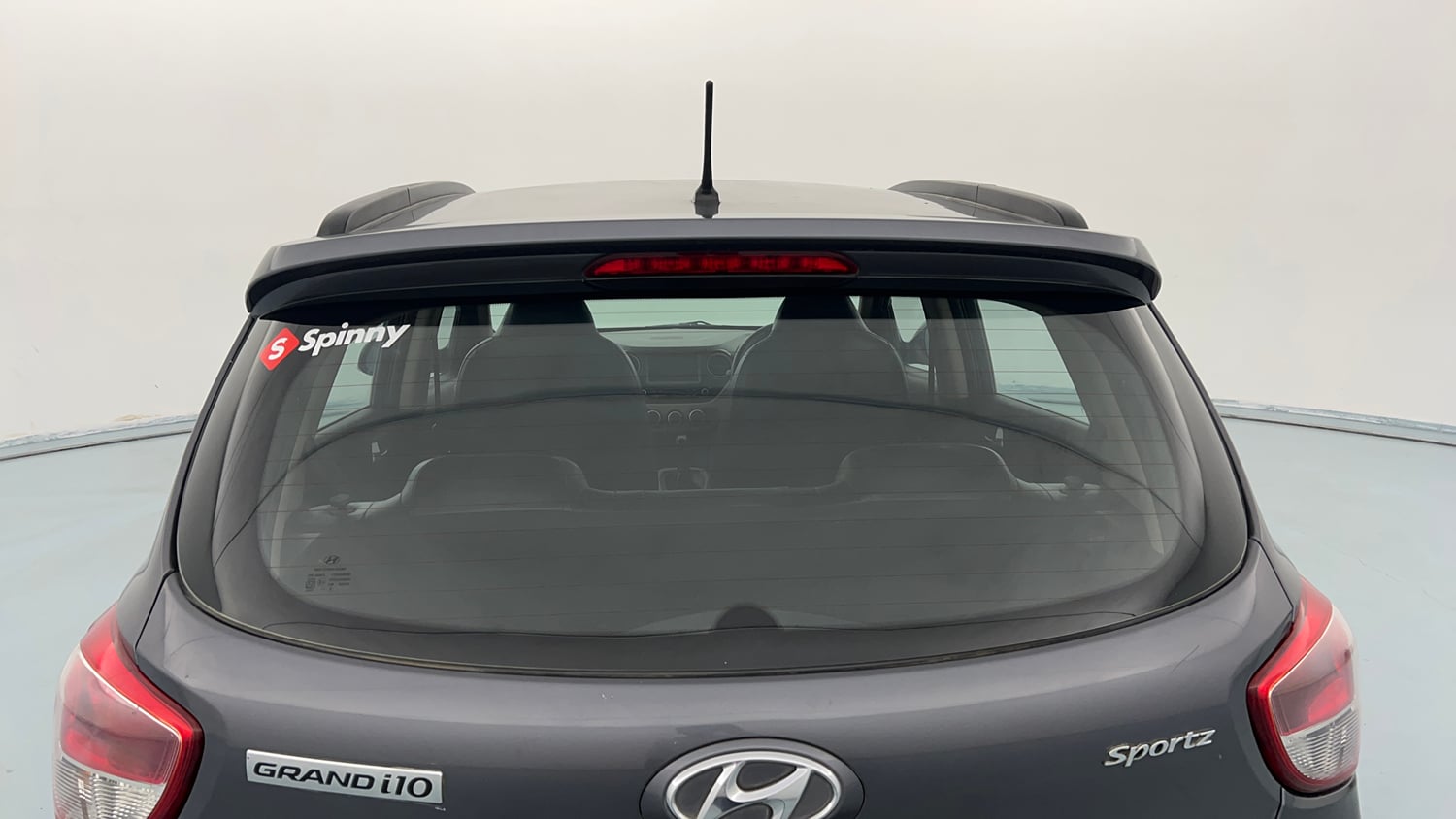 Used 2019 Hyundai Grand i10 Sportz AT 1.2 Kappa VTVT Petrol Automatic exterior BACK WINDSHIELD VIEW