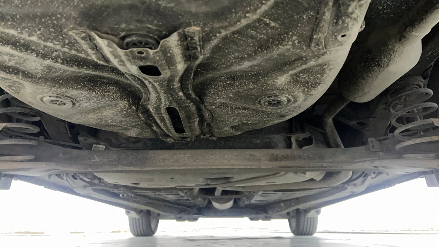 Used 2021 Maruti Suzuki Baleno Zeta Automatic Petrol Automatic extra REAR UNDERBODY VIEW (TAKEN FROM REAR)