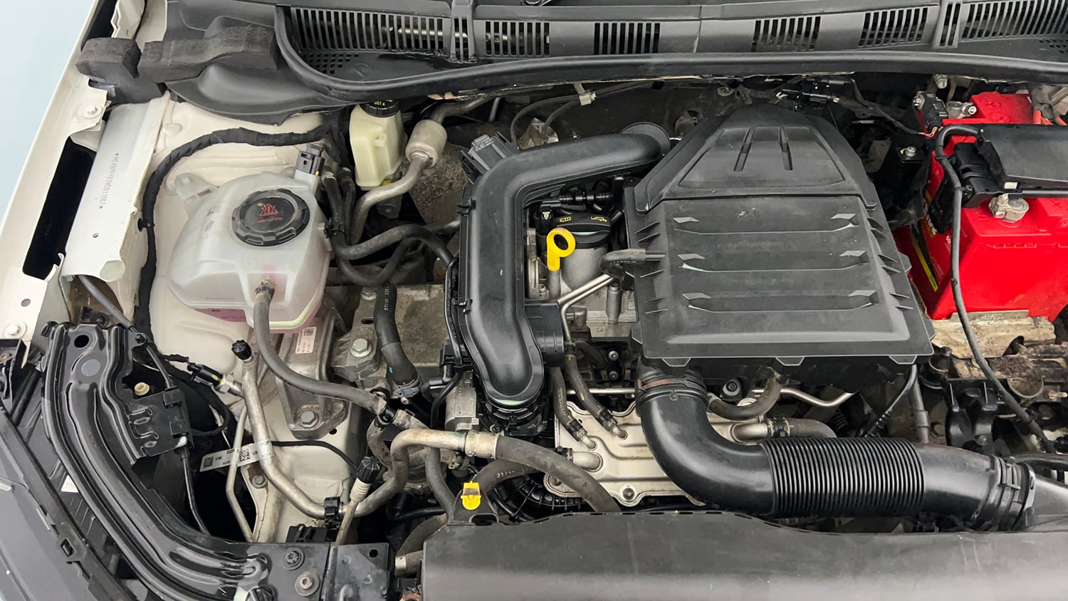 Used 2022 Skoda Slavia Style 1.0L TSI MT Petrol Manual engine ENGINE RIGHT SIDE VIEW