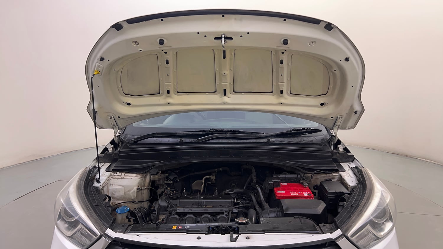 Used 2018 Hyundai Creta SX 1.6 AT Petrol Petrol Automatic engine ENGINE & BONNET OPEN FRONT VIEW