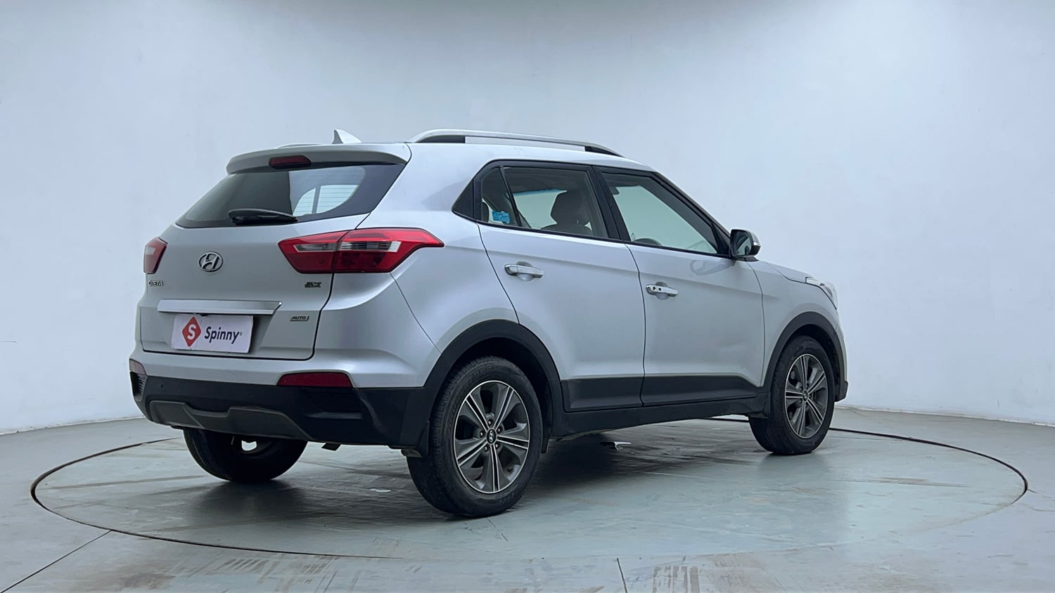 Used 2016 Hyundai Creta 1.6 SX Plus AT Petrol Petrol Automatic exterior RIGHT REAR CORNER VIEW