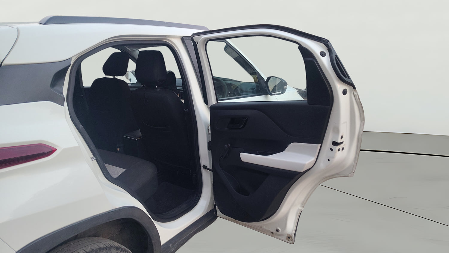 Used 2022 Tata Punch Pure MT Petrol Manual interior RIGHT REAR DOOR OPEN VIEW
