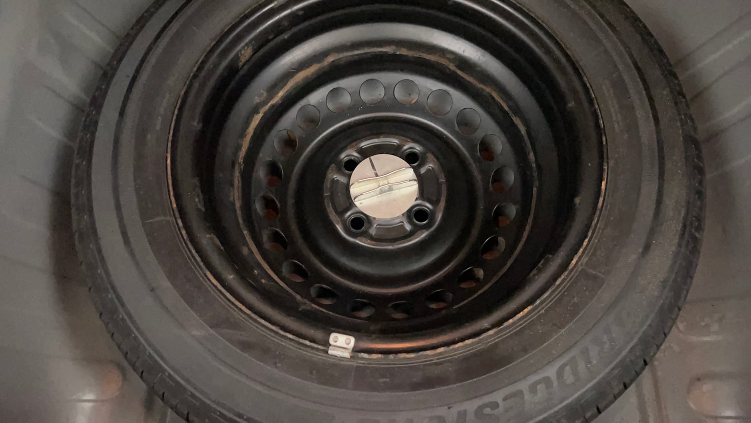 Used 2019 Honda Amaze 1.2 S MT Petrol Petrol Manual tyres SPARE TYRE VIEW