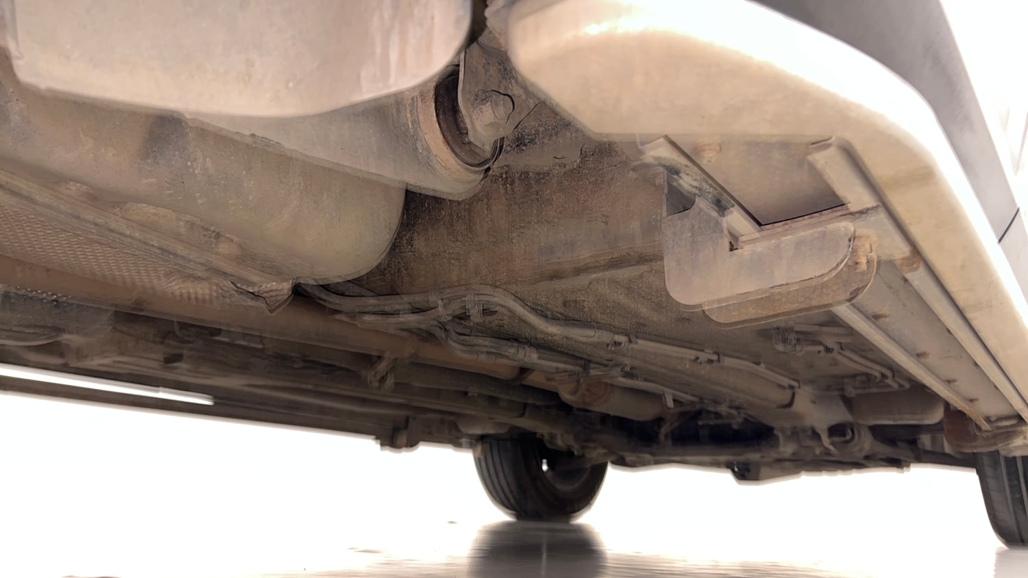 Used 2023 Tata Harrier XZA Plus (O) Diesel Automatic extra REAR RIGHT UNDERBODY VIEW