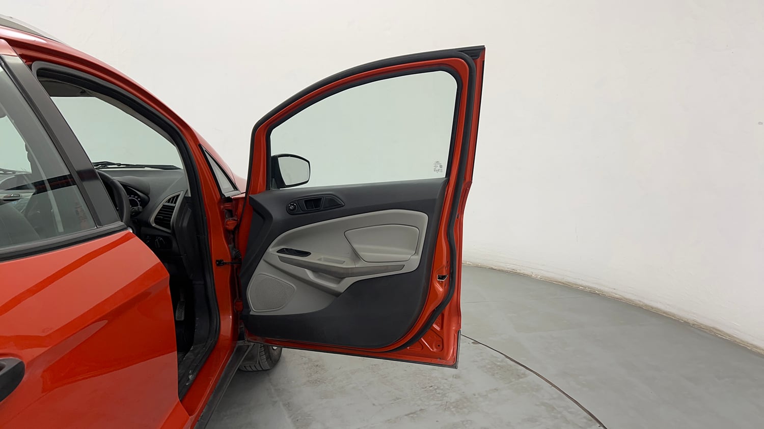 Used 2014 Ford EcoSport Ambiente 1.5 TDCi Diesel Manual interior RIGHT FRONT DOOR OPEN VIEW