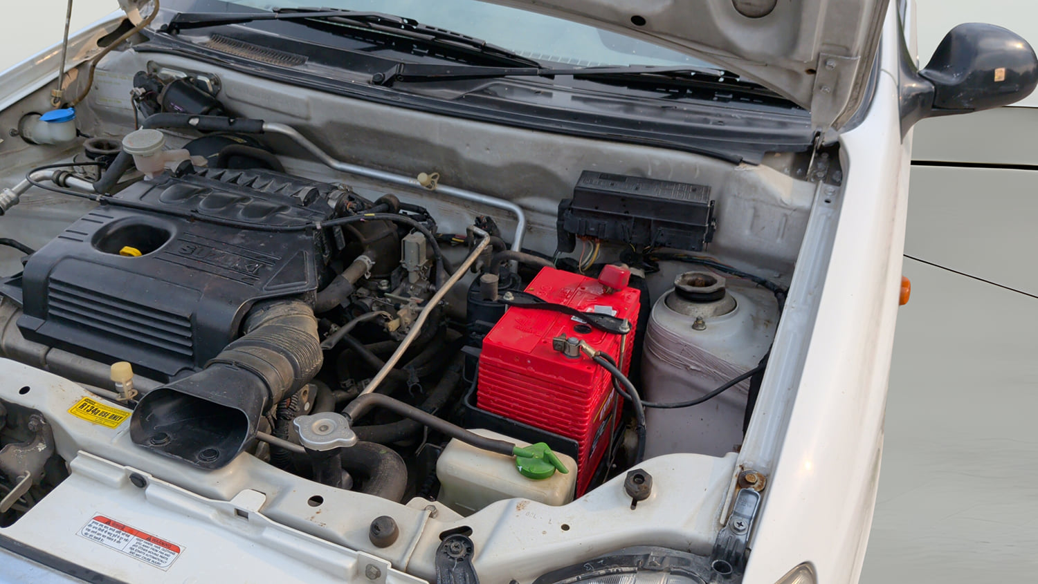 Used 2013 Maruti Suzuki Alto K10 VXi Petrol Manual engine ENGINE LEFT SIDE VIEW