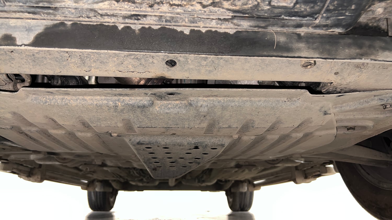 Used 2023 Tata Harrier XZA Plus (O) Diesel Automatic extra FRONT LEFT UNDERBODY VIEW