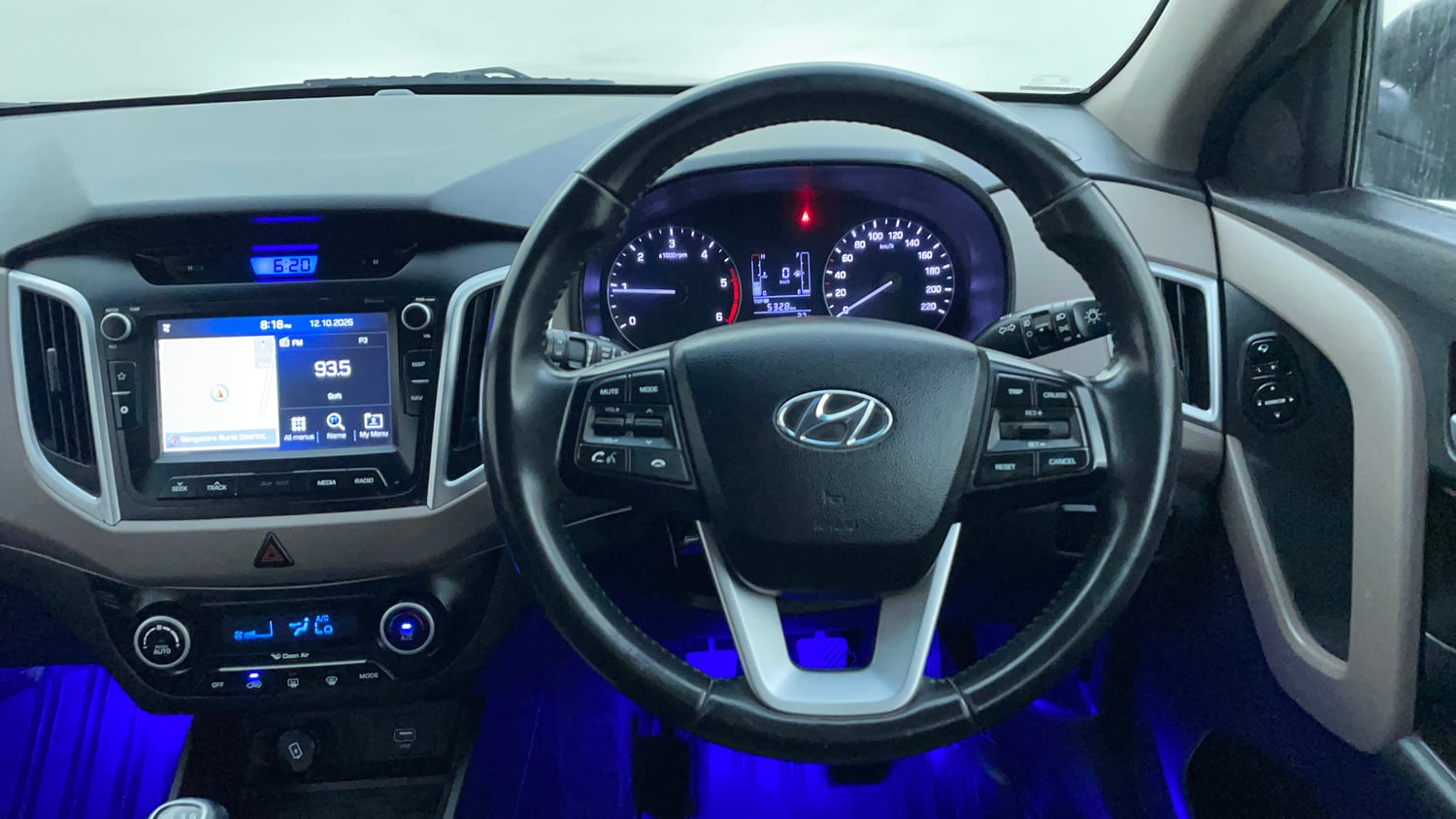 Used 2018 Hyundai Creta SX 1.6 CRDi Diesel Manual interior STEERING VIEW