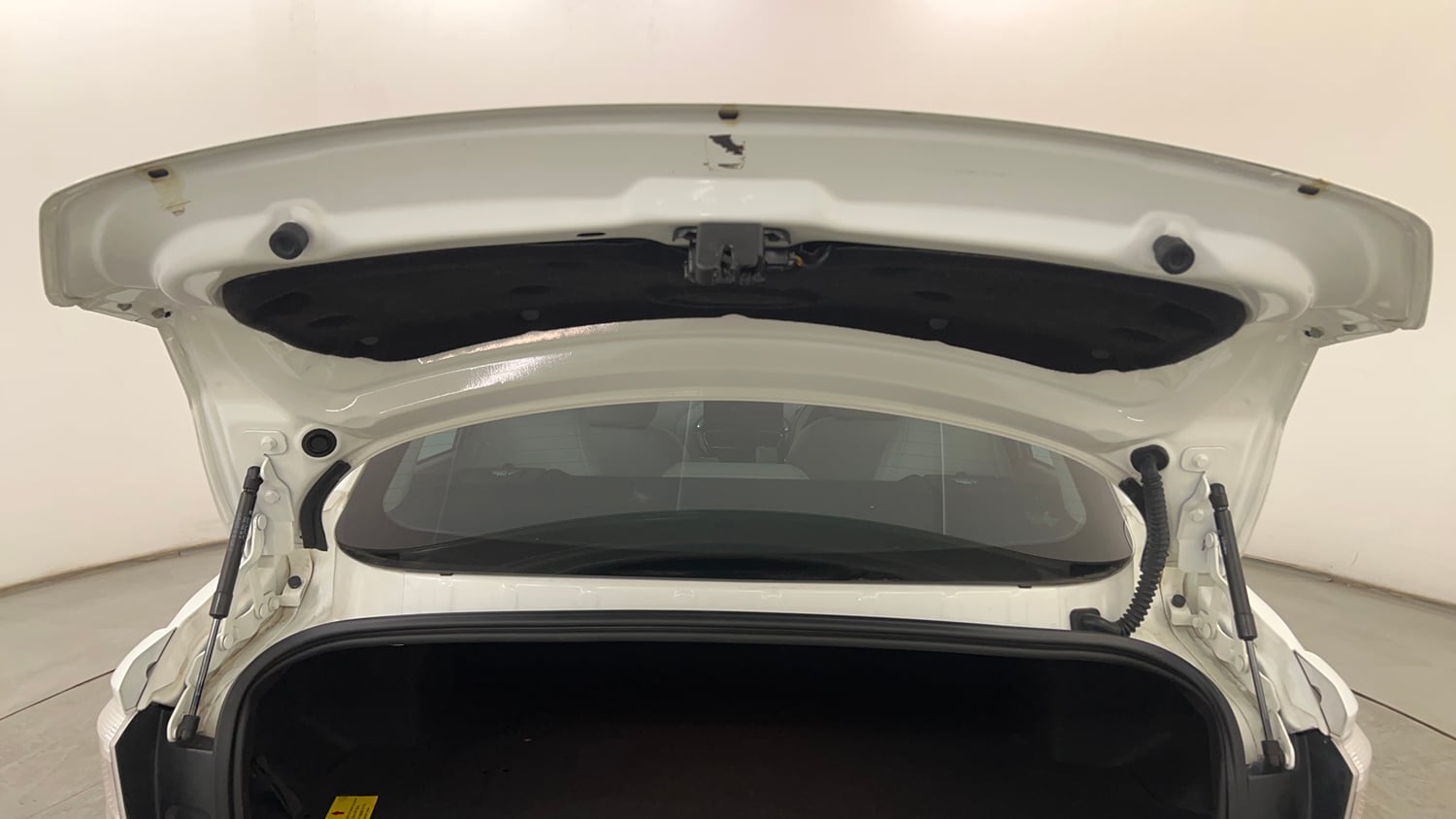 Used 2025 Tata Tigor XZA Plus iCNG Cng Automatic interior DICKY DOOR OPEN VIEW