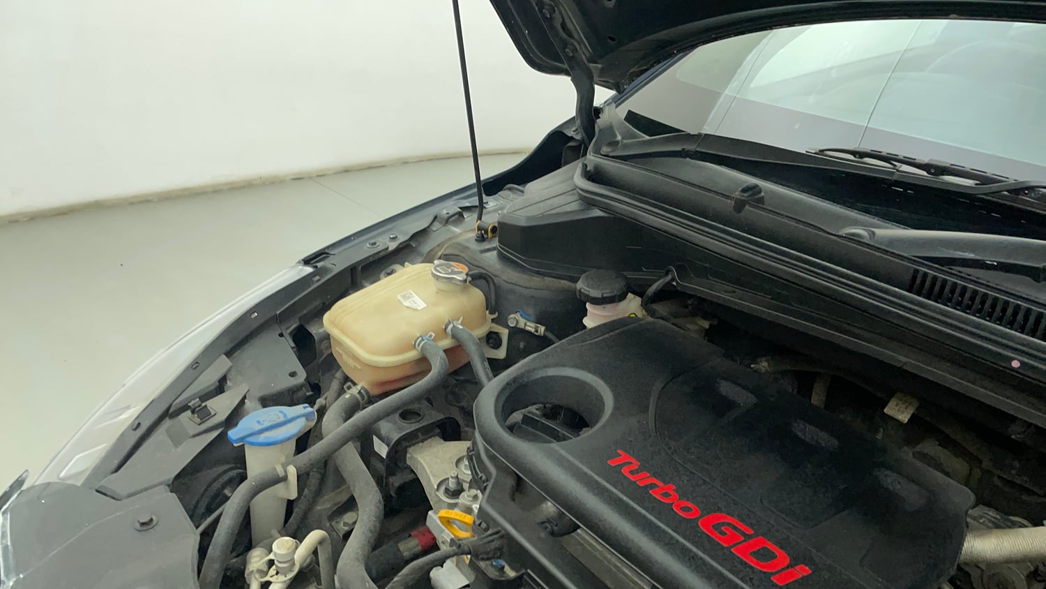 Used 2023 Hyundai i20 N Line N8 1.0 Turbo DCT Petrol Automatic engine ENGINE RIGHT SIDE HINGE & APRON VIEW
