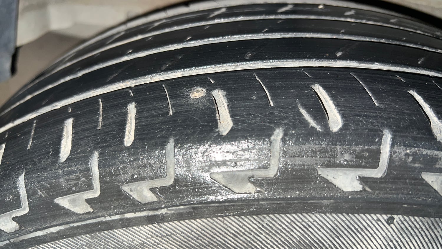 Used 2022 Honda WR-V VX MT Petrol Petrol Manual tyres RIGHT REAR TYRE TREAD VIEW
