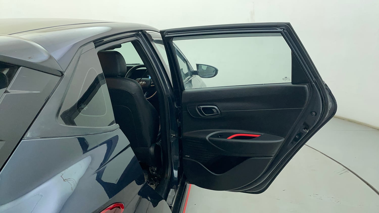 Used 2023 Hyundai i20 N Line N8 1.0 Turbo DCT Petrol Automatic interior RIGHT REAR DOOR OPEN VIEW