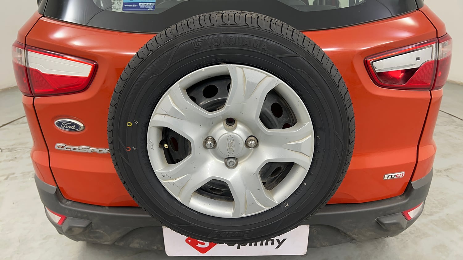 Used 2014 Ford EcoSport Ambiente 1.5 TDCi Diesel Manual tyres SPARE TYRE VIEW