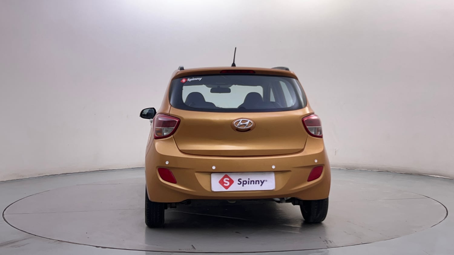 Used 2013 Hyundai Grand i10 Sportz 1.2 Kappa VTVT Petrol Manual exterior BACK VIEW