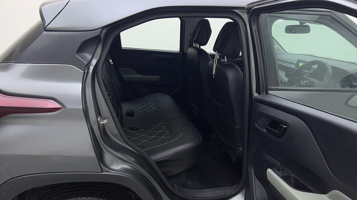Used 2022 Tata Punch Adventure MT Petrol Manual interior RIGHT SIDE REAR DOOR CABIN VIEW