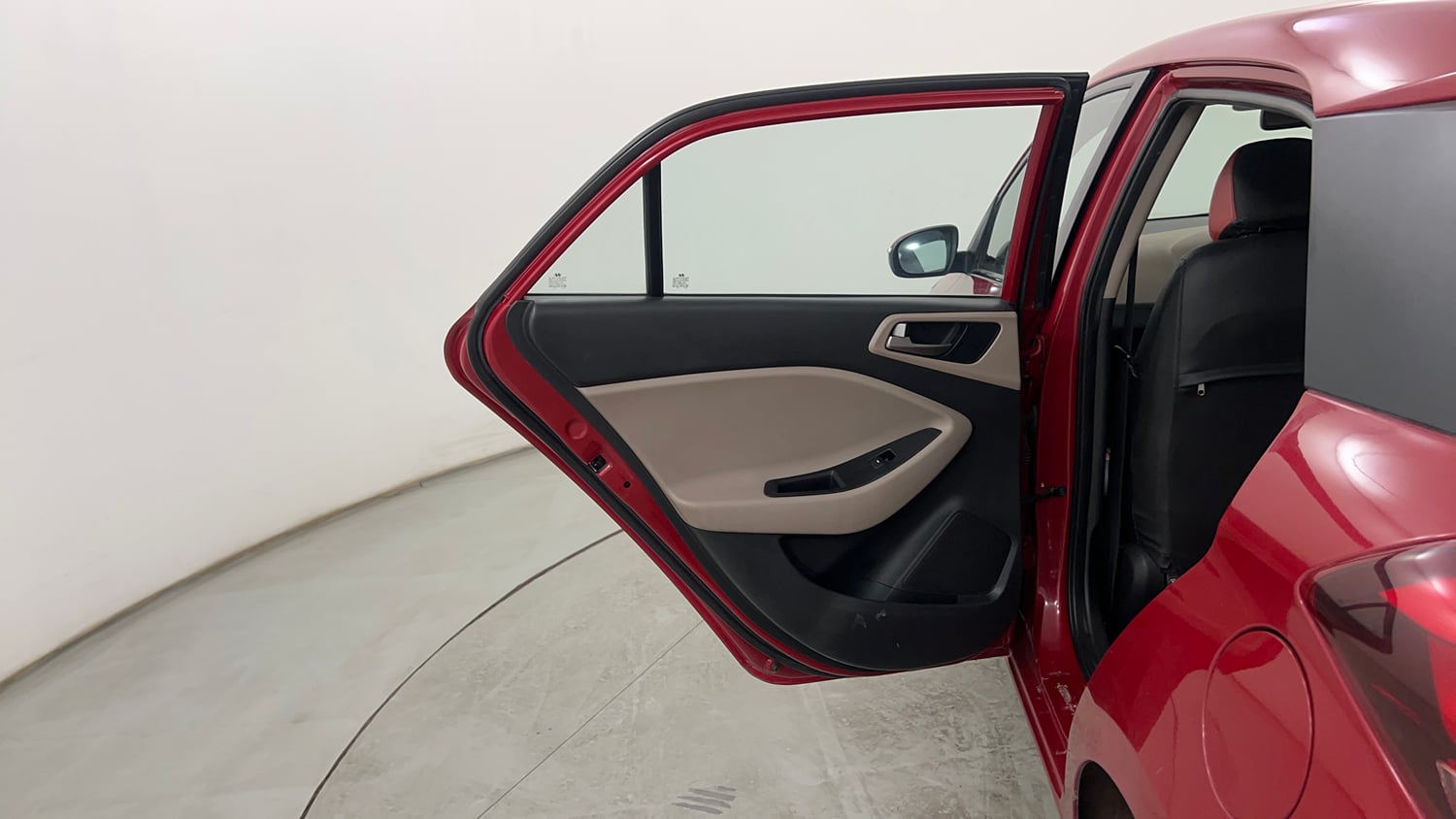 Used 2015 Hyundai Elite i20 Asta 1.2 Petrol Manual interior LEFT REAR DOOR OPEN VIEW