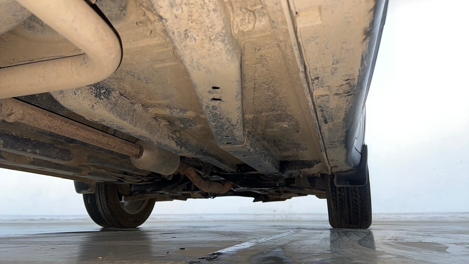 Used 2021 Tata Nexon XZA Plus Diesel Dark Edition Diesel Automatic extra REAR RIGHT UNDERBODY VIEW