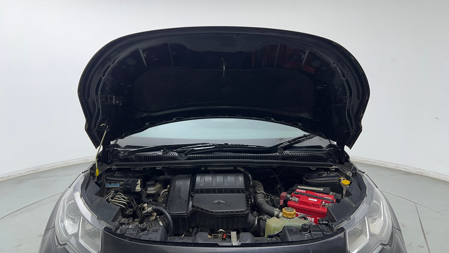 Used 2021 Tata Nexon XZA Plus Diesel Dark Edition Diesel Automatic engine ENGINE & BONNET OPEN FRONT VIEW