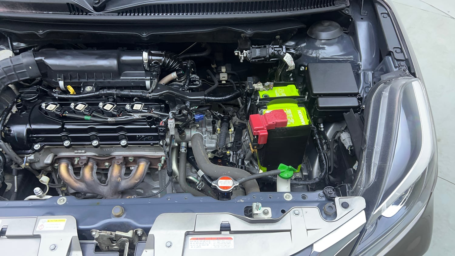 Used 2021 Maruti Suzuki Baleno Zeta Automatic Petrol Automatic engine ENGINE LEFT SIDE VIEW