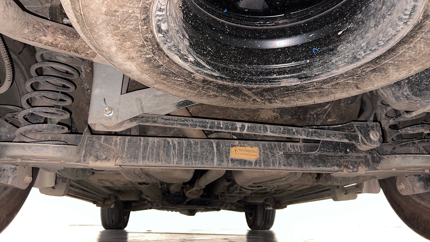 Used 2023 Tata Harrier XZA Plus (O) Diesel Automatic extra REAR UNDERBODY VIEW (TAKEN FROM REAR)