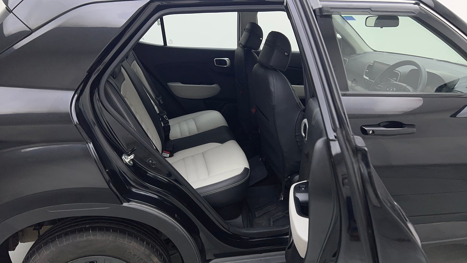 Used 2024 Hyundai Venue S 1.2 Petrol Petrol Manual interior RIGHT SIDE REAR DOOR CABIN VIEW