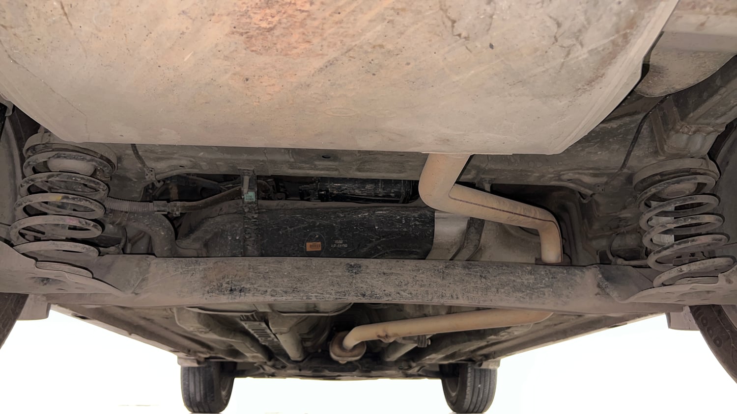 Used 2018 Hyundai Creta SX 1.6 AT Petrol Petrol Automatic extra REAR UNDERBODY VIEW (TAKEN FROM REAR)