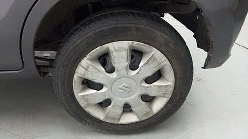 Used 2017 maruti-suzuki Alto K10 VXi (O) AMT Petrol Automatic tyres LEFT REAR TYRE RIM VIEW