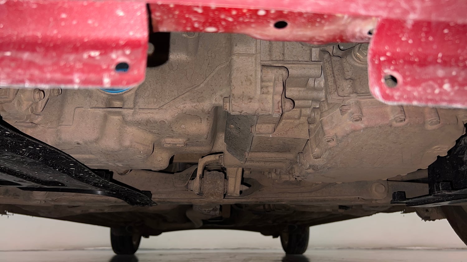 Used 2020 Honda Amaze 1.2 V CVT Petrol Petrol Automatic extra FRONT LEFT UNDERBODY VIEW