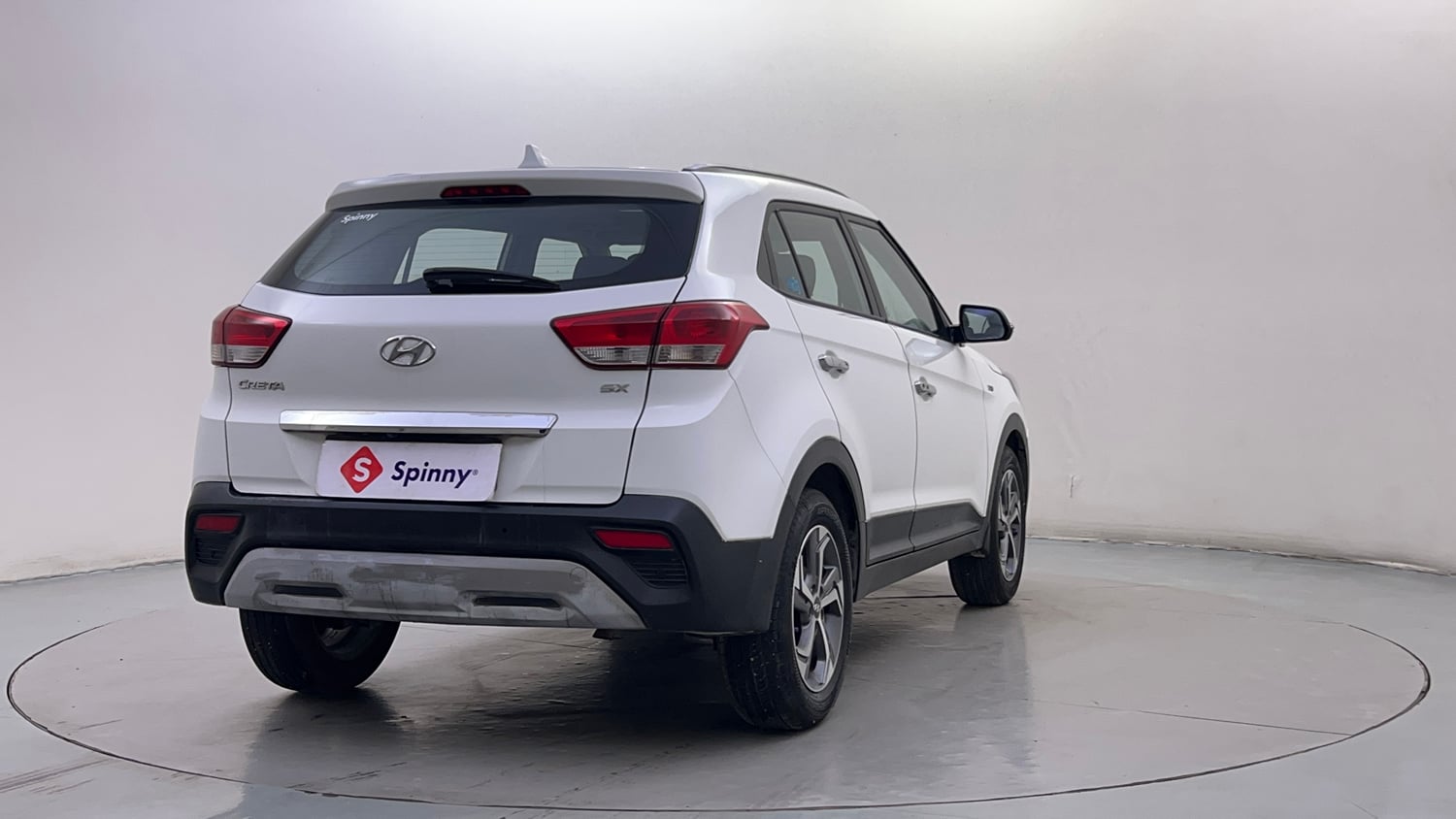 Used 2018 Hyundai Creta SX 1.6 AT Petrol Petrol Automatic exterior RIGHT REAR CORNER VIEW