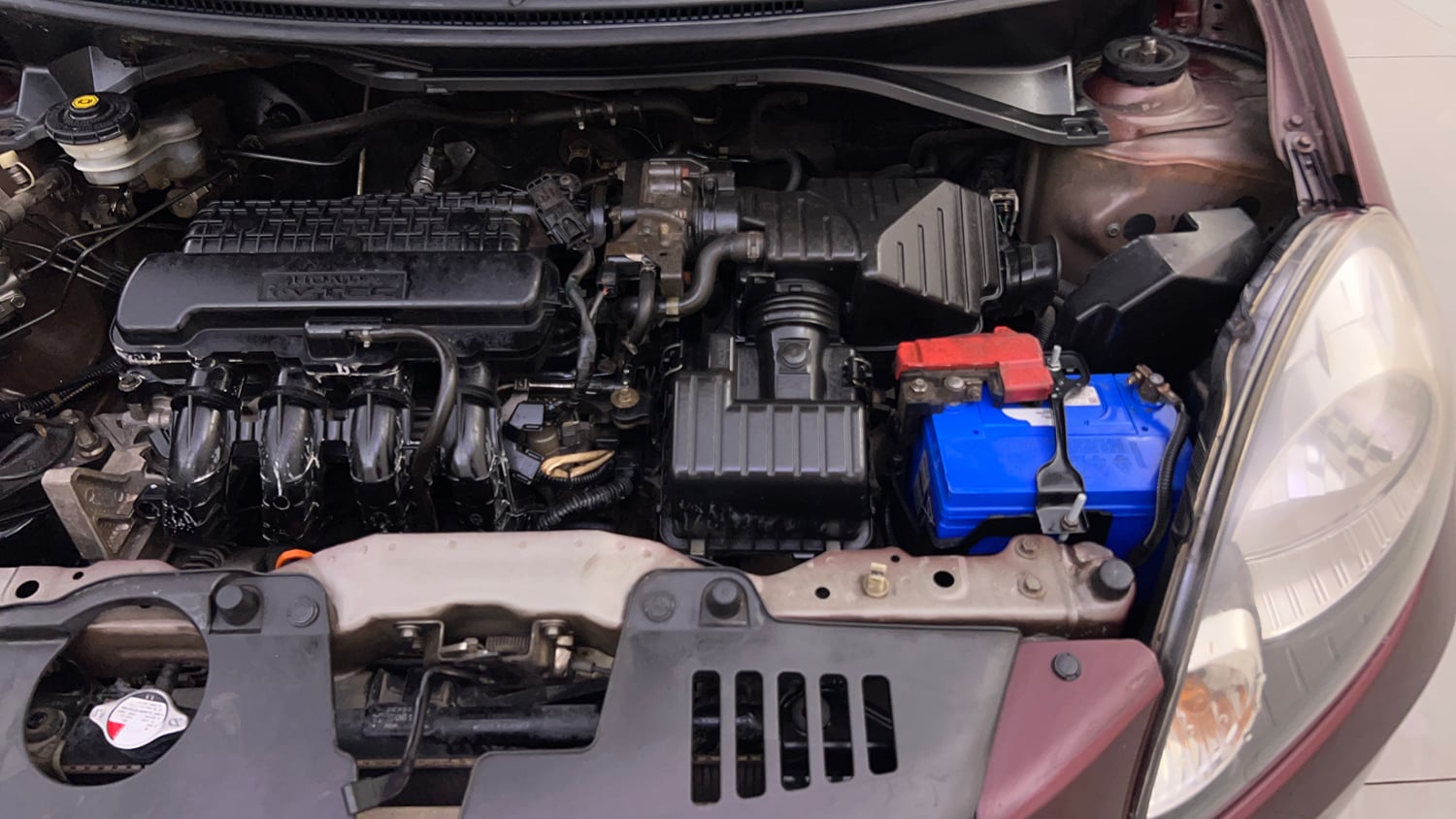 Used 2015 Honda Amaze 1.2 S i-VTEC Petrol Manual engine ENGINE LEFT SIDE VIEW
