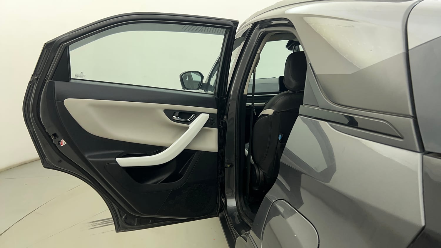 Used 2025 Tata Nexon Creative Plus S 1.2 Revotron Petrol  6MT Petrol Manual interior LEFT REAR DOOR OPEN VIEW