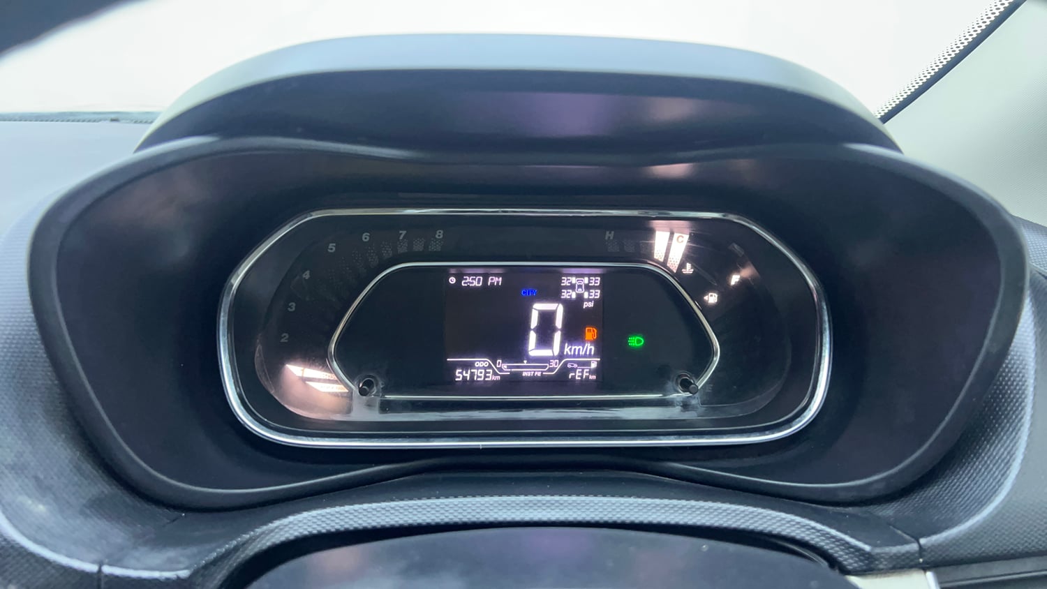 Used 2020 Tata Nexon XZ Plus (O) Petrol Manual interior CLUSTERMETER VIEW