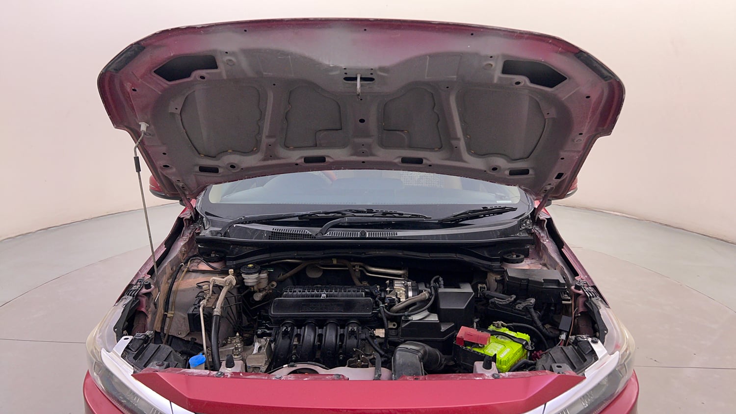 Used 2020 Honda Amaze 1.2 V CVT Petrol Petrol Automatic engine ENGINE & BONNET OPEN FRONT VIEW