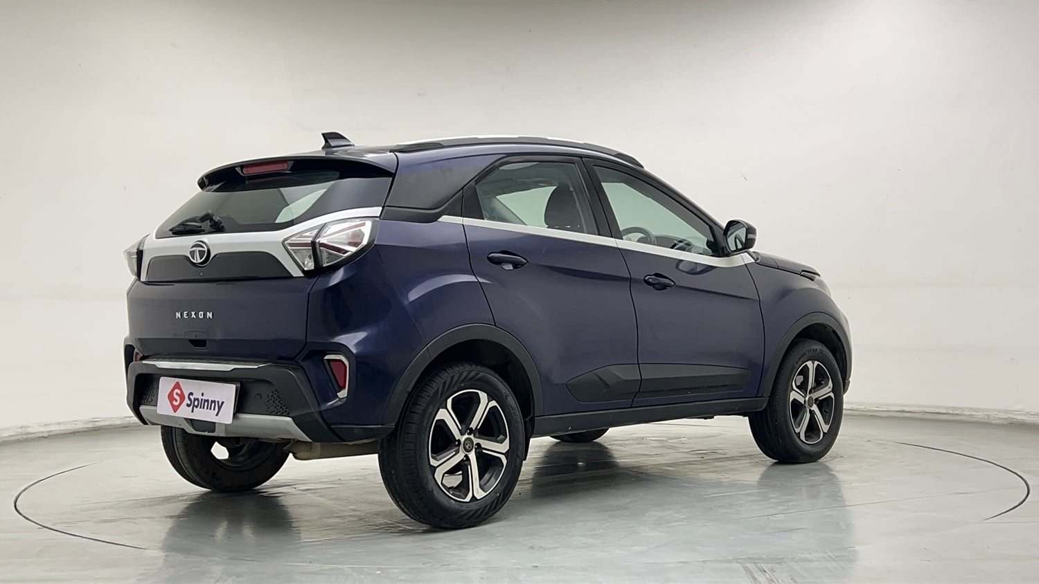 Used 2022 Tata Nexon XZ Plus (HS) Petrol Manual exterior RIGHT REAR CORNER VIEW