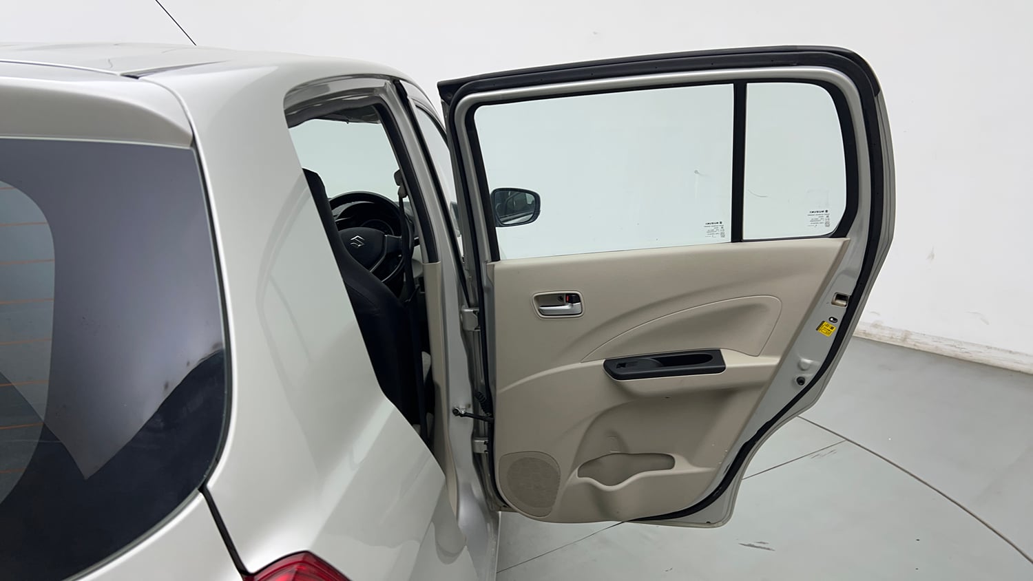Used 2018 Maruti Suzuki Celerio ZXi (O) AMT Petrol Automatic interior RIGHT REAR DOOR OPEN VIEW