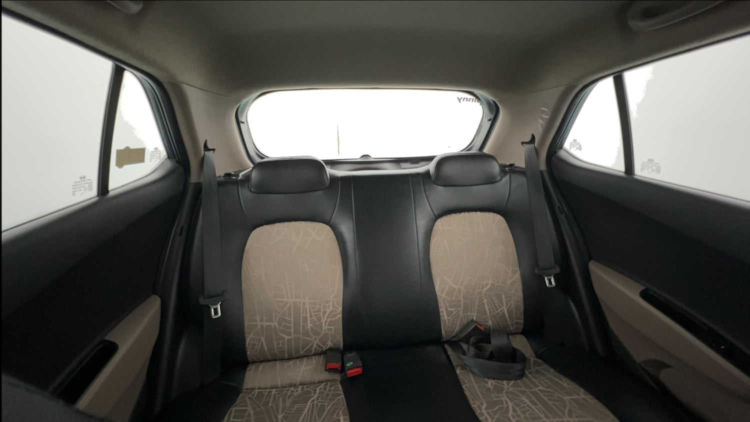 Used 2019 Hyundai Grand i10 Sportz AT 1.2 Kappa VTVT Petrol Automatic interior REAR SEAT CONDITION VIEW