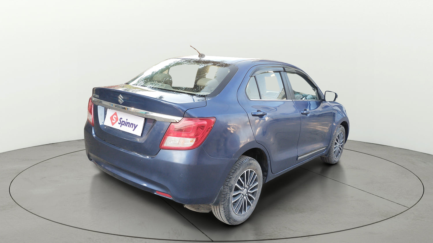 Used 2021 Maruti Suzuki Dzire ZXi Plus Petrol Manual exterior RIGHT REAR CORNER VIEW