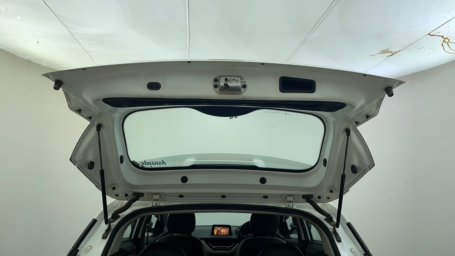 Used 2021 Tata Nexon XZ Petrol Manual interior DICKY DOOR OPEN VIEW