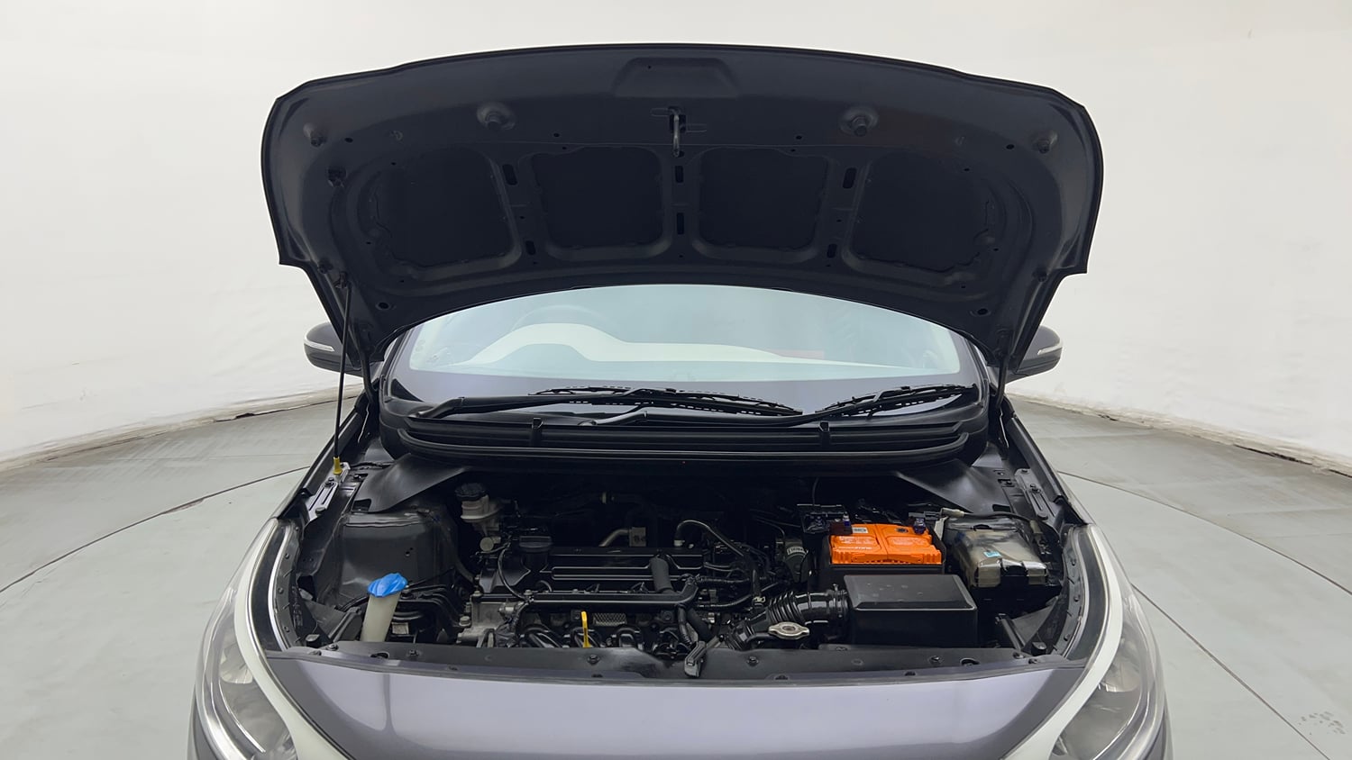 Used 2017 Hyundai Elite i20 Sportz 1.2 Petrol Manual engine ENGINE & BONNET OPEN FRONT VIEW