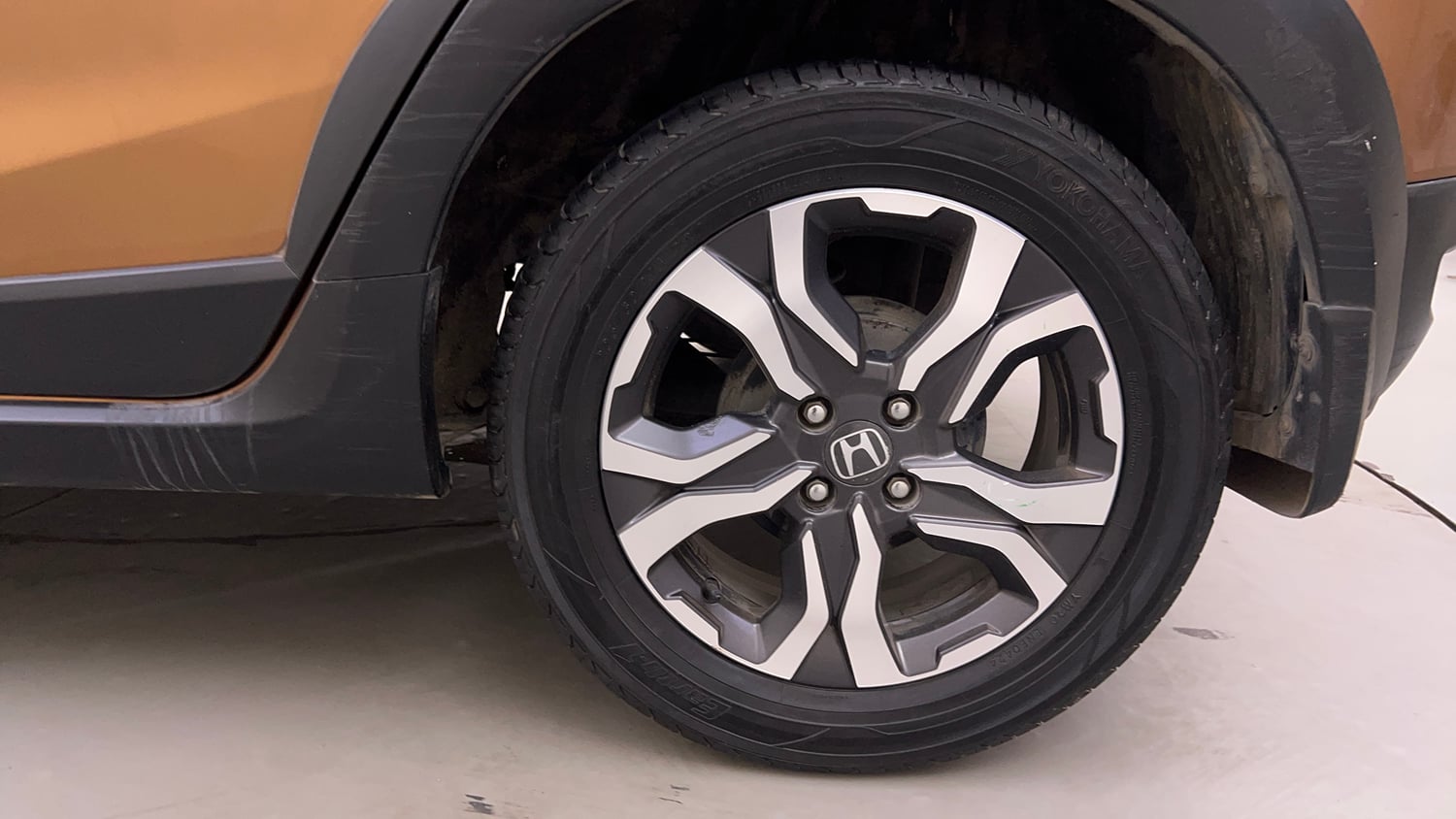 Used 2017 Honda WR-V VX MT Diesel Diesel Manual tyres LEFT REAR TYRE RIM VIEW