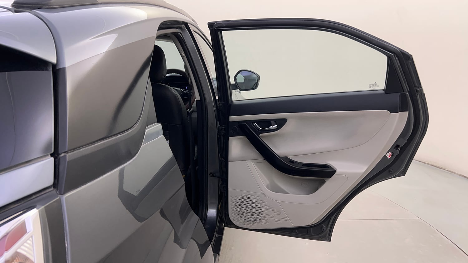 Used 2021 Tata Nexon XZA Plus Diesel Diesel Automatic interior RIGHT REAR DOOR OPEN VIEW