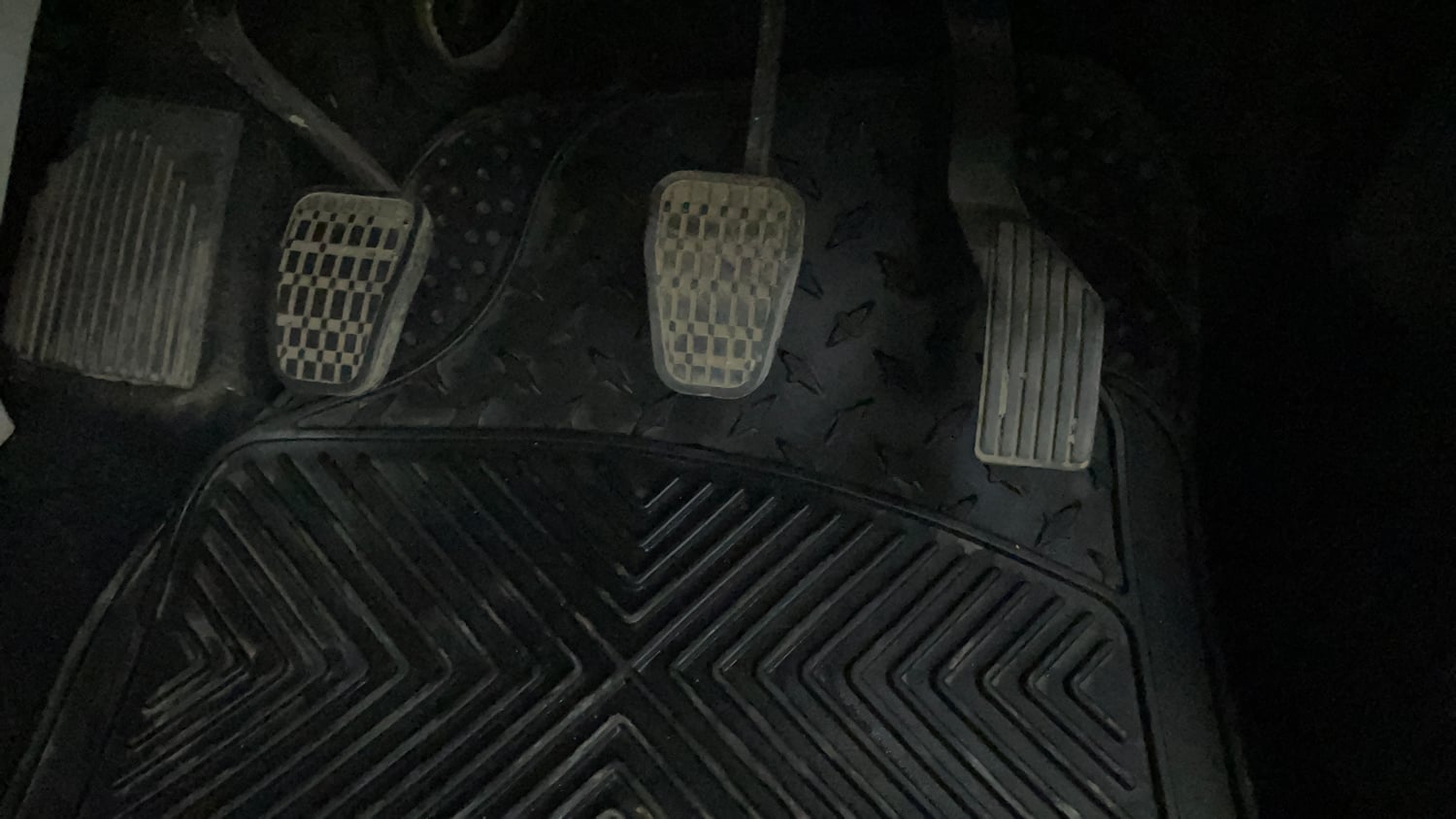 Used 2021 Tata Nexon XZ Petrol Manual interior PEDALS VIEW