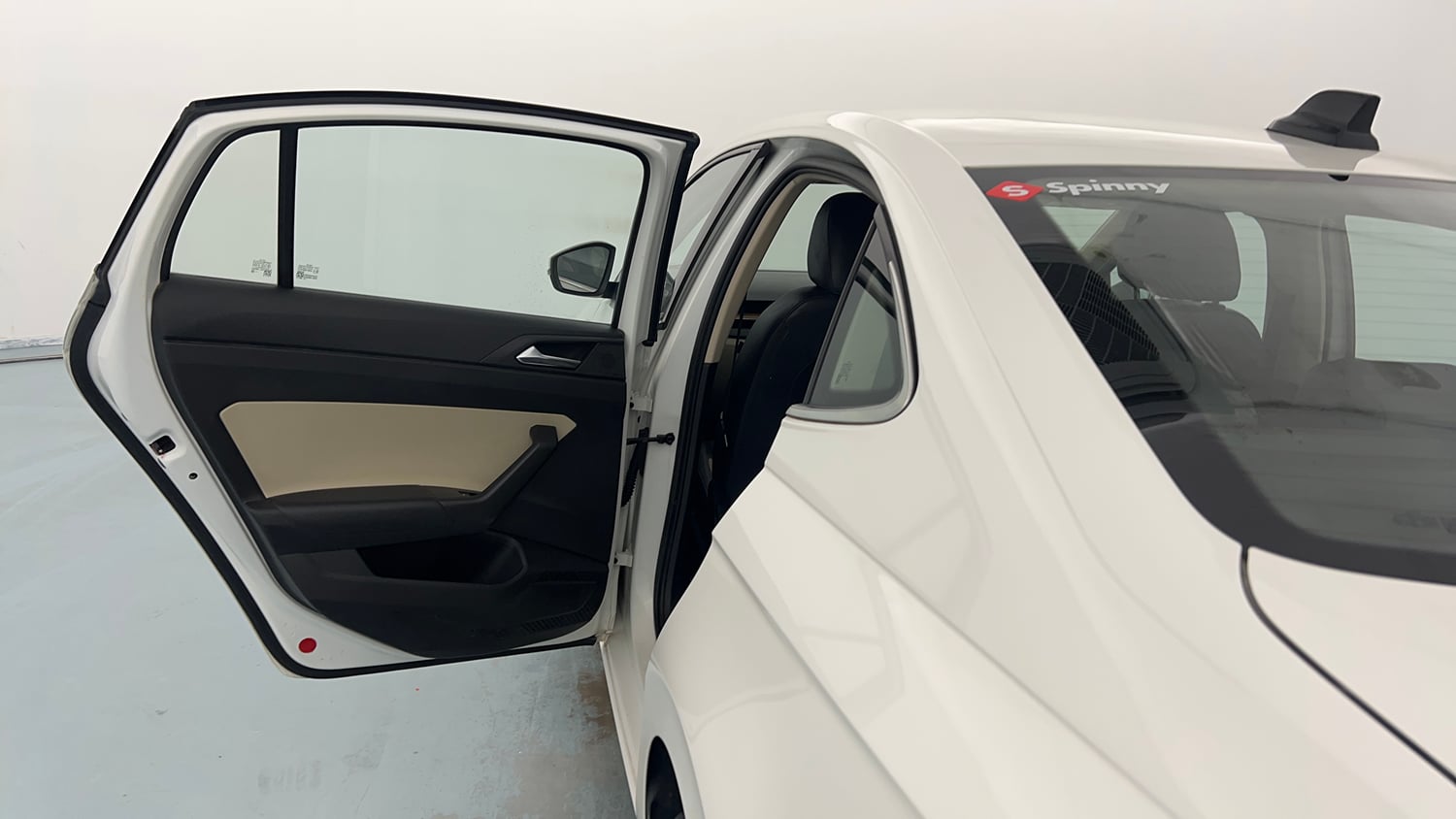 Used 2022 Skoda Slavia Style 1.0L TSI MT Petrol Manual interior LEFT REAR DOOR OPEN VIEW