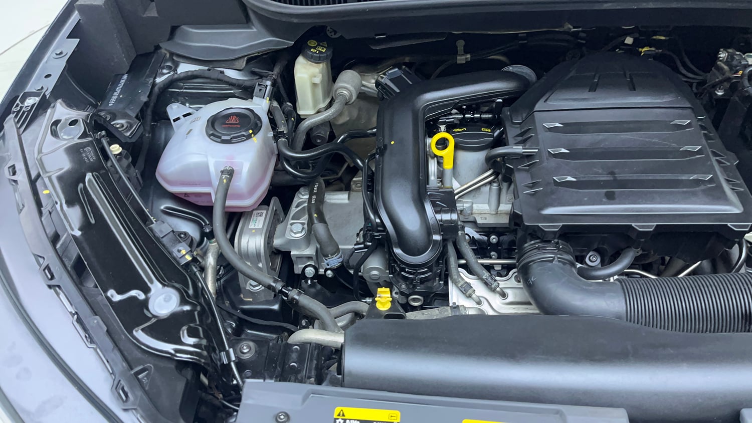 Used 2023 Skoda Kushaq Style 1.0L TSI MT Petrol Manual engine ENGINE RIGHT SIDE VIEW